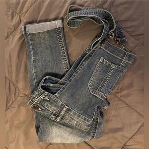 WallFlower Women's Blue Dungarees-overalls